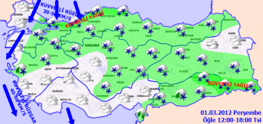 Meterolojik uyarı!