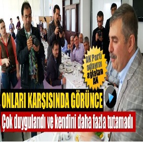 Milletvekili adayı Maviş’i duygulandıran an