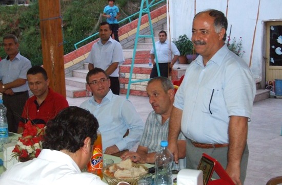 Nüfus Müdürü Ulusoy için veda yemeği