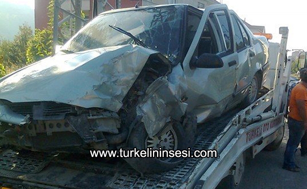 Otomobil tarlaya daldı: 1 yaralı