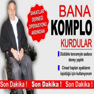 Sakatlar Derneği'ne baskının ardından