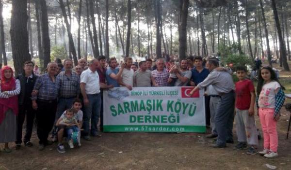 Sarmaşık Köylüler piknik alanına sığmadı