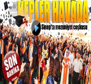Sinop Üniversitesi’nde kepler atıldı