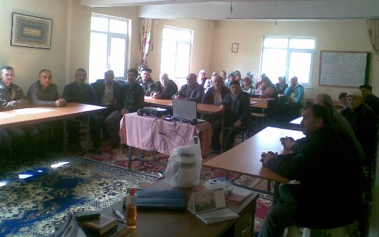 Turalemi Hastalığı için köylerde eğitim başladı