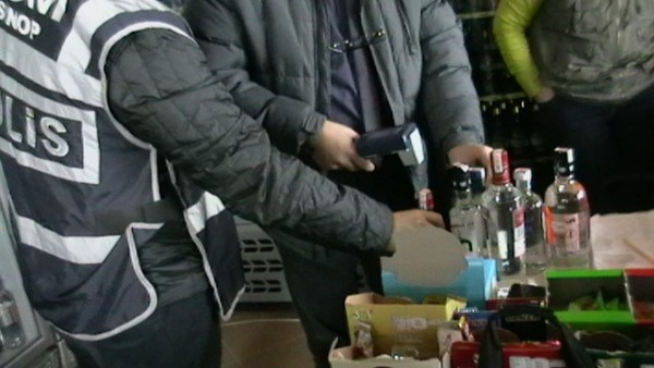Alkollü satış yapan işyerlerine denetim