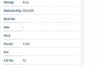 Türkeli Çayağzı mevkiinde sahibinden satılık arsa