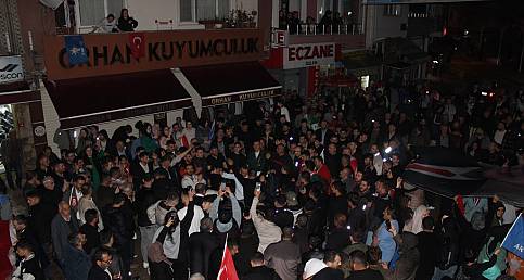 Türkelililer, Erdoğan'ın zaferini kutladı