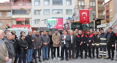 Türkeli'de yeni araçlar törenle hizmete girdi