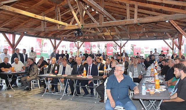 MHP Türkeli İlçe Kongresinde Hamza Karagülle Başkan seçildi